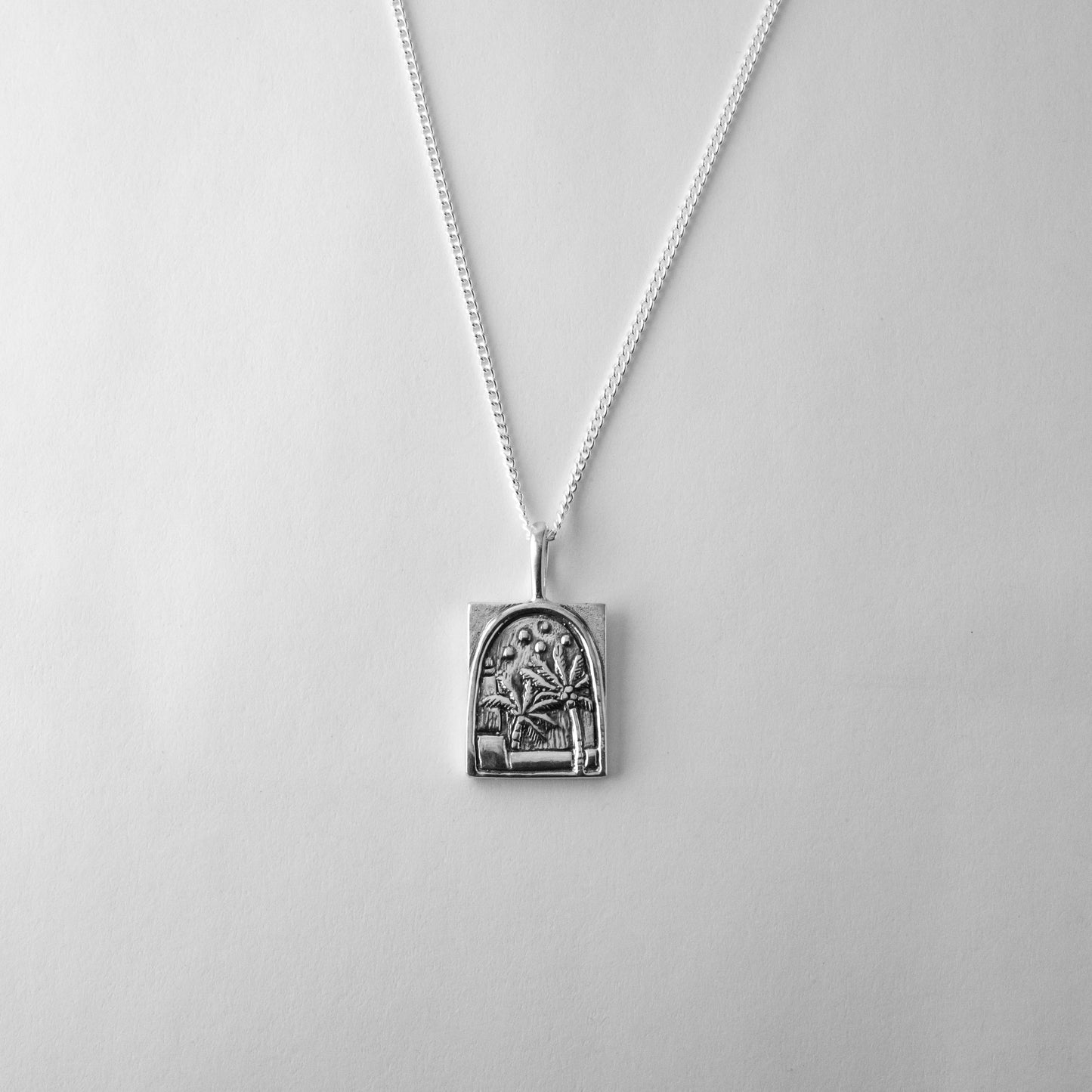 Oasis Pendant Silver